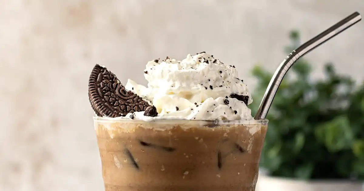 Easy Recipe : Cream Cookie Iced Coffee